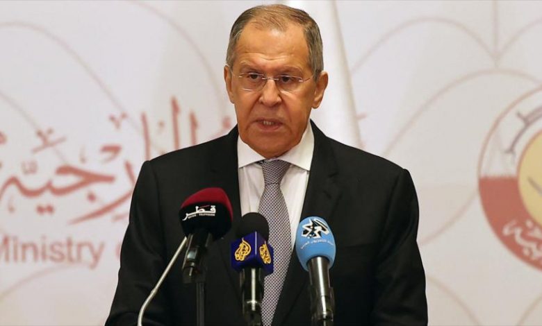 El canciller Lavrov cuestionó la injerencia de Estados Unidos en Europa