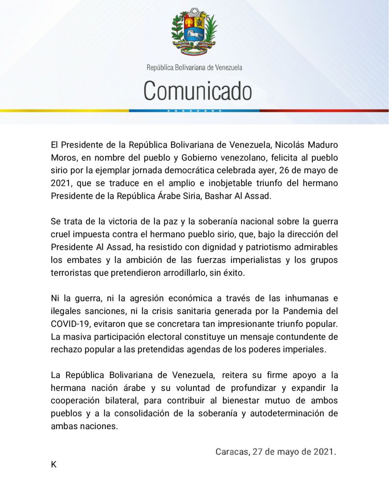thumbnail of Presidente-Maduro-felicita-al-pueblo-sirio-por-ejemplar-jornada-democratica