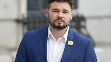 Gabriel Rufián, portavoz de ERC