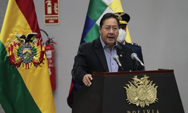 Arce alertó nuevamente sobre intentos de desestabilización de la derecha boliviana