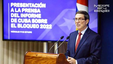 Presentan informe sobre el bloqueo contra Cuba