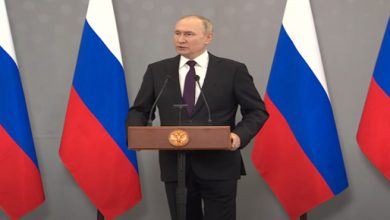 Putin en conferencia de prensa