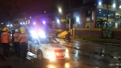 Autoridades atendieron afectaciones en Guatire