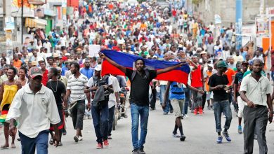 Protestas en Haití