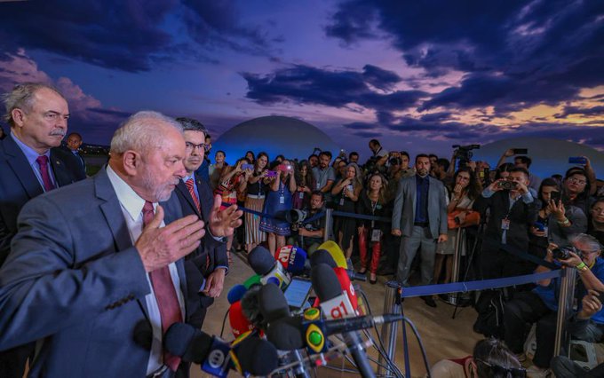 Lula insiste que quiere enfrentar el hambre y reconstruir Brasil