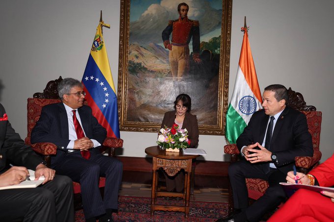 Venezuela e India fortalecen relaciones de cooperación bilateral