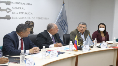 Contralor Elvis Amoroso sostuvo un encuentro con el presidente de la compañía Metro de Caracas para revisar avances en el transporte subterráneo