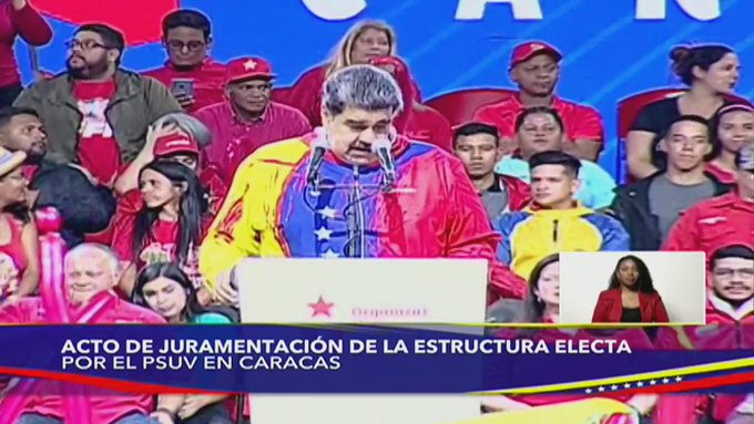 Juramentación de PSUV Caracas