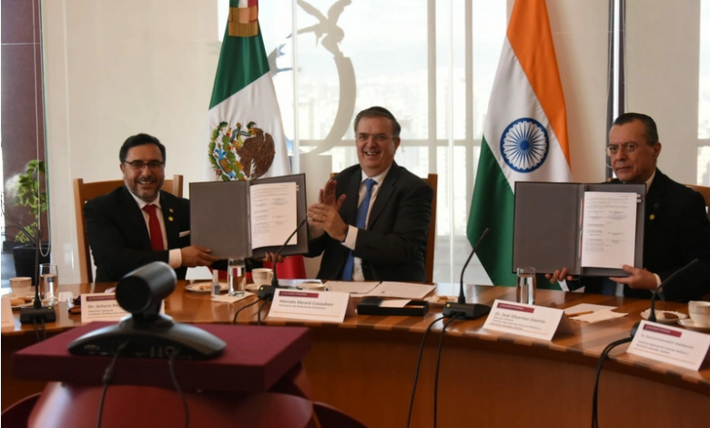 México e India avanzan en acuerdos de investigación sanitaria