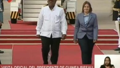 Presidente de Guinea Bissau arriba a Venezuela para tratar temas de interés binacional