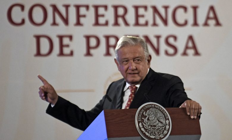 López Obrador señaló las connotaciones discriminatorias de la manifestación opositora