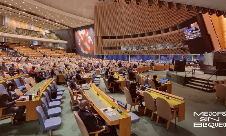 La ONU vota contra el bloqueo a Cuba