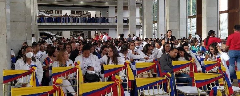 Asistentes a la Jornada Científica de Salud