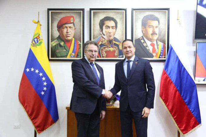 Venezuela y Rusia conversan sobre la paz y cooperación binacional