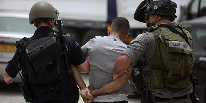 Palestinos arrestados