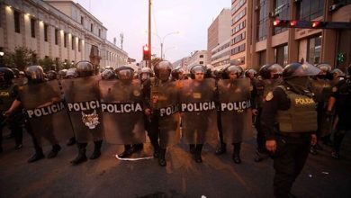 Perú manifestantes