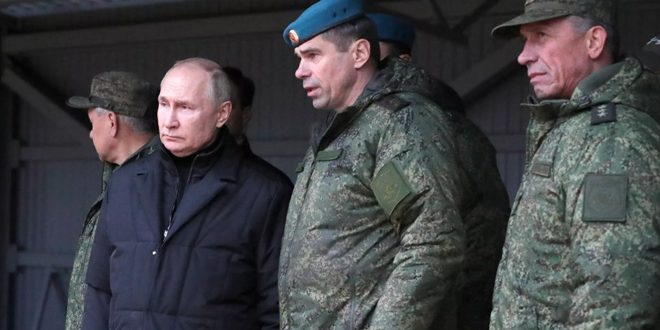 Putin ejército