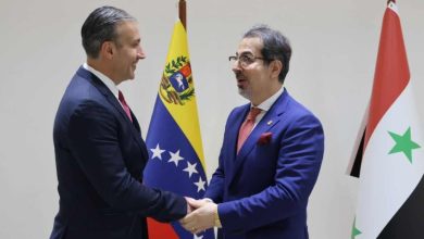 Tareck El Aissami se reunió con embajador de la República Árabe Siria Kenan Zaher Al Deen