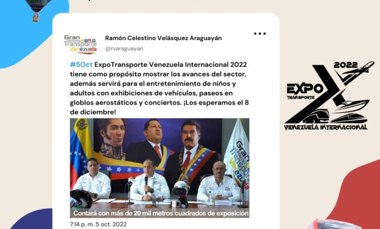 Inaugurada en Caracas la Expo Transporte Internacional