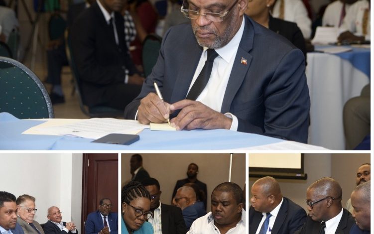 Ariel Henry, primer ministro haitiano