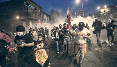 Manifestaciones en el sur del Perú