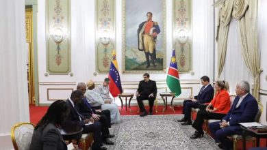 Presidente Maduro se reùne con Viceprimer ministra de Namibia