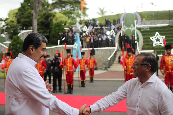 Encuentro entre Petro y Maduro