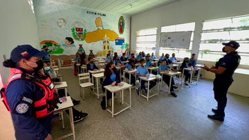 Seguridad Ciudadana se despliegan en centros educativos para el inicio a clases