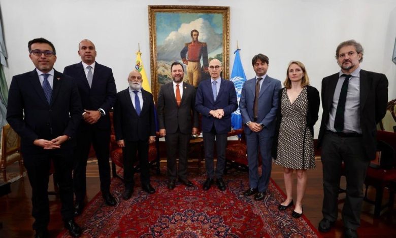 Autoridades Venezolanas recibieron al Alto Comisionado de la ONU para los DD.HH. Volker Türk