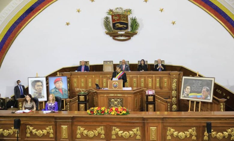 Mensaje Anual a la Nación ante el poder legítimo de la Asamblea Nacional