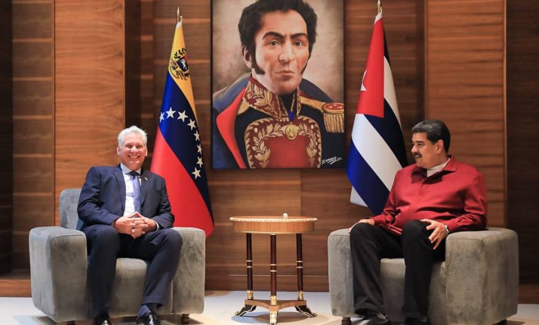 Maduro y Diaz Canel reafirman su compromiso por un mundo de paz a favor de la solidaridad