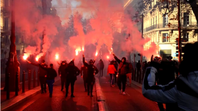 Disturbios y paros en Francia contra la reforma de pensiones