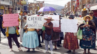 Movimientos sociales peruanos siguen en protestas