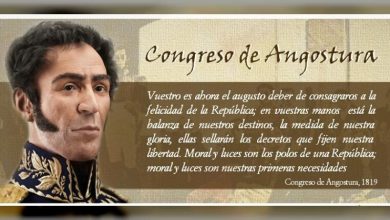 Congreso de Angostura simboliza el ideario republicano y humanista de Bolívar