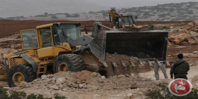 Colonos israelíes arrasaron tierras palestinas