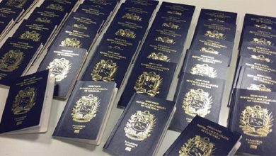 pasaportes venezolanos en Chile