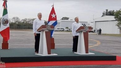 Inicia visita oficial del presidente de Cuba a México