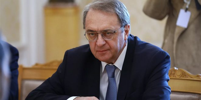 Bogdanov sobre Siria