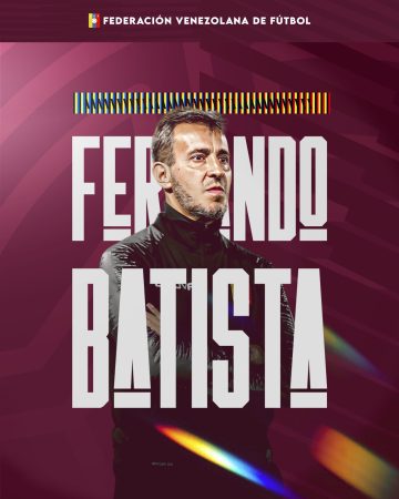 Fernando "Bocha" Batista, asumirá en la mayor de Venezuela