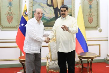 Venezuela y Colombia reafirman voluntad de dinamizar agenda bilateral