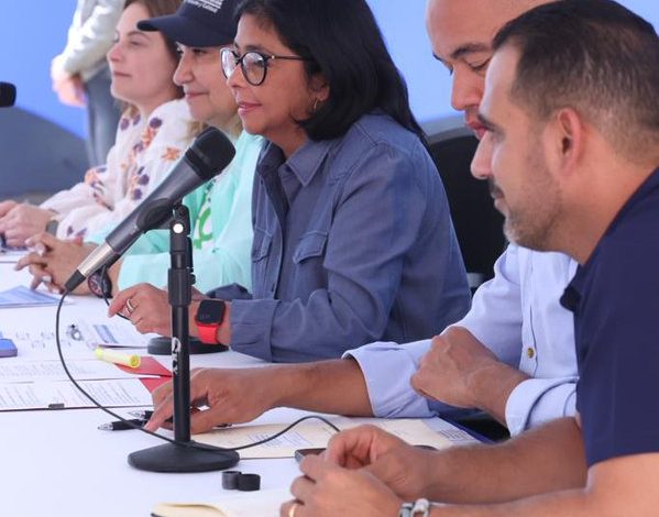 Vicepresidenta Delcy Rodríguez instó a profundizar y avanzar con la pedagogía productiva