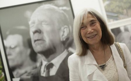 Muere la viuda de Borges, María Kodoma