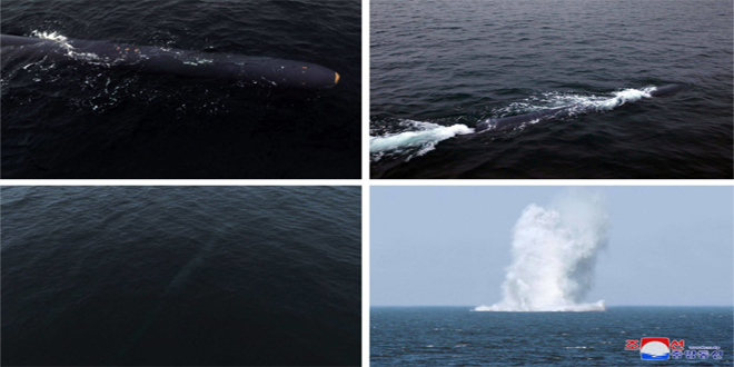 Corea del Norte realiza exitosa prueba de dron submarino nuclear