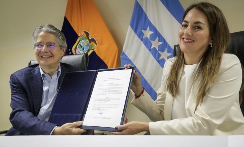 Designan a nueva secretaria de Comunicación del Gobierno ecuatoriano