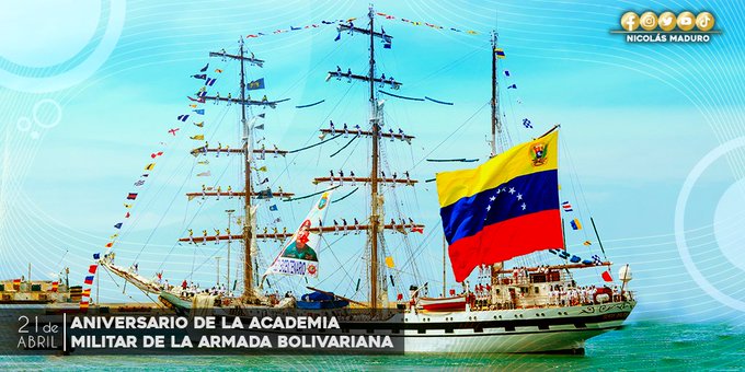 Venezuela celebra el aniversario 212 de la primera escuela naval de Venezuela