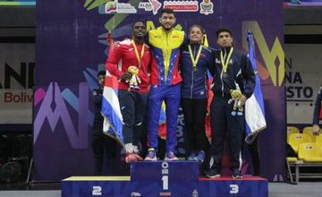 Venezuela obtiene oro en lucha grecorromana masculina