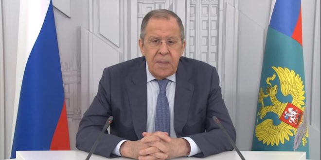 Lavrov: “Un orden mundial multipolar no debe basarse en el miedo sino en el diálogo y el derecho internacional”