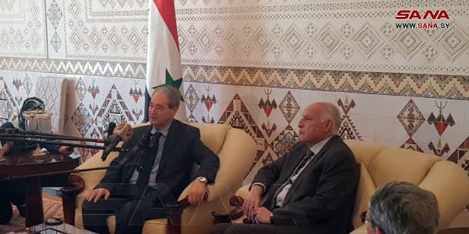 Canciller sirio visita Argelia para fortalecer relaciones bilaterales