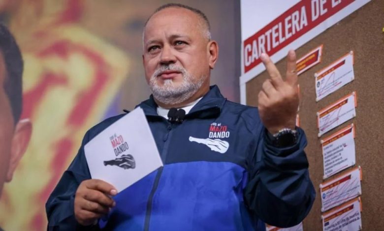 Cabello advirtió a los movimientos sociales del mundo del golpe de Estado que se prepara en Colombia