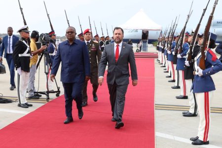 El presidente de Guinea-Bissau, visitó Venezuela en noviembre pasado
